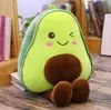 30cm Avocado Throw Oreiller en peluche jouet créatif Coussin de poupée de fruit mignon pour les cadeaux d'anniversaire pour hommes et femmes