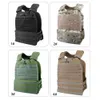 Outdoor Adjustable Training Tactic Vest Body Armor Military Waistcoat Combat Molle Plate Carrier Vest CS Protective Gear