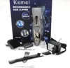 Kemei KM605 Man and Children Electric Beard S Electric Hair Clipper Trimmer laddningsbart rostfritt stål Blad8875446