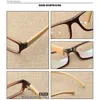 Lunettes de soleil Frames Hdcrafter Eyeglass Men Femmes Bamboo Jambes optiques Prescription Myopie Spectacles Lire Oculos de Grau