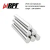 2pcs Optik Eksen OD 45/50/55/60/65/70/80mm Doğrusal Demiryolu Kılavuzu Sabit Şaft Krom Kaplama Yuvarlak Çubuk CNC Makineler için 1200-2550mm