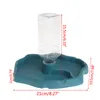 D0AD Feeder Dish Disher Anti-escape Food Dish Auto Water Dispenser for Reptile Aquarium Siedlisko