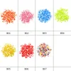 100pcs outils de tricot en plastique multicolore Petits marqueurs de point de verrouillage