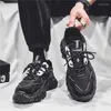 Casual schoenen heren ademende mesh sport trend veelzijdige dikke zool anti slip arbeidsbescherming