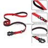 Dog Training Obedience Leashes Quick Release Military Traffic Large Heavy Duty Nylon Walking Strong Handle Tactical Lead Strap Tsu Dhh4F