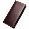 Westal 100% portfel męski oryginalny skórzany sprzęgło męska torebka moneta menu Zip Portomee Mey Bag LG Portfel torebka na Phe 8110 R31Y#