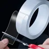 Nano Taper transparent lavable réutilisable ruban adhésif adhésif Nano-No Trace Pâterie amovible Glue Cleanable