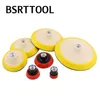 Bsrttoolbsrttool 1 "/2"/3 "/4"/5 "/6"/7 "Platte Backing Car Polishing Hakenloop Schleifpolster für Autowaschbefürworter Backer Backer Scheibe