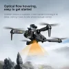 Drone Drone K10max 8K Profesyonel Üç Kamera Akıllı Optik Akış Lokalizasyonu Fourway Engeli Kaçınma Oyuncak Uçak