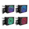 Leveranser 2000W RGB Full Moduler ATX Power Supply Colorful PSU 110V 220V för ETH BTC Mining Bitcoin Miner 90% effektivitet