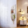 Shower Vintage Vanity Makeup Wall Mirror Bathroom Acrylic Gold Irregular Boho Mirror Home Decor Comfort Spiegel Cosmetic Mirror