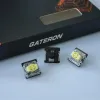 アクセサリーGateron KS33ロープロファイル2.0バナナスイッチライト3ピングリーンRGB DIYホットスワップゲームメカニカルキーボードスイッチ