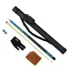 Preço da fábrica 1/2-PC Pool Cue 57inch com kit de estojo de bolsa de bilhar 240407