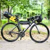 Neue Fahrradbeutel Fahrrad Top-Röhrchen-Beutel wasserdichtes MTB Road Dreieck Panner Dirt-resistente Fahrradzubehör-Accessoires-Taschen