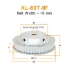 ベルトプ​​ーリーXL-50T/60Tボアサイズ8/10/12/14/15/17/20 mm合金同期ホイール歯ピッチ5.08mm幅10mm XLタイミングベルト