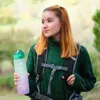 Water Bottles Motivational Sport Bottle 1 Liter Leakproof Drinking Outdoor Travel Gym Fitness Jugs For Kitchen Cups