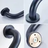 Black Bathroom Grab Bar Antique Brushed Wall Mounted Brass Bath Tub Rail Bar Toilet Handrail Strong Shower Safety Support Handle