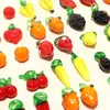 10pcs en verre Matériau Fruit et Vegetable Perles en verre diy ACCESSOIRES DE BIJOURS MADI