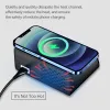 Chargers ASOMETECH 100W 8 Port USB Charger Staion With Wireless Charging,LED Digital Display,QC3.0 PD Quick Charger For iPhone 14 13 12