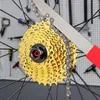 Muqzi Cassette Repose Tool Kit Freewheel Wrench Bicycle Signeau Outils de verrouillage de la cassette de vélos