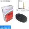 Hållbart inre däckrör Franska Presta Valve Bicycle Tire Road Bike Butyl Rubber 700C 18C 23C 25C 32C FV 80L/60L/48L/33L Ljus