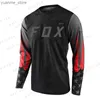 Cycling Shirts Tops Enduro Cycling Sleeve Cycling Jersey Downhill Shirt Camiseta Motocross T-shirt Mx Mountain Bike Clothing Hpit Y240410