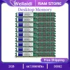 RAMS 10st DDR2 2GB 667MHz PC25300 Memoria Ram Desktop Computer DIMM 200PINS 1.8V nonecc grossist / volym 2r x 8 obuffrad