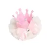 Beaux accessoires de cheveux enfants nouveau-nés couchets coiffeur bébé fleur fleur mignon cadeau photo accessoires à cheveux clip de cheveux couronne anniversaire boknot