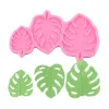 Tropical Theme Fondant Mold Flamingo Turtle Leaf Candy Chocolate Silicone Molds DIY Summer Party Cake Decorating Tools