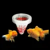 1pc d'alimentation tasse de panier d'aquarium alimentation de poisson de poisson vivant.