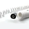 Matt noir gris gris flexible flexible de douche rétractable pour la plomberie à eau Pulporteur de bidet de toilette
