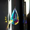 HD 120 mm hangende kristal prisma suncatcher raam tuin decoraties ab gekleurde kroonluchter druppel onderdelen regenboogmaker diy hanger