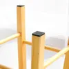 Runde und quadratische Möbel schalldichte Anti-Rutsch-Pad-Selbstklebstoff Anti-Skid-Kratzstuhl Fuß verdicken EVA-Materialschutzschutz