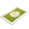 Tapis xD-Bathroom tapis fleur de fleur de fleur de fleur douce superfine fibre non glissement (16 x 24 pouces)
