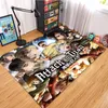 Anime stampato 3d area skid tappeto morbido flanella grande tappeto per adolescente decorazione per sala tarocchi tappeti tappeti per bambini tappetino preghiera