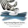 Laddare 15W Charger Ring Holder med 1M laddningskabeltelefon Magnetisk trådlös laddare 180 graders rotation för iPhone IWatch AirPods