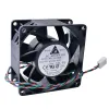 Cooling 8cm 8038 80x80x38mm PFC0812DE 12V 3.30A 4wire 4pin PWM Double ball large air volume violent cooling fan