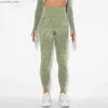 Yoga Outfits Seamless wash sexy peach hip sweat wicking Yoga Pants sports Leggings Y240410