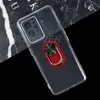 Pour Oppo Realme GT2 Pro Case GT 2 Pro RMX3300 BACK RING STARDER BRACKET CASE TÉLÉPHONE Smartphone TPU Soft Silicone Cover