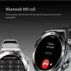 Watches Lemfo X5 Pro Max Smart Watch Men Smartwatch Man 2023 Bluetooth Call NFC Waterproof Wireless laddning 1,39 tum 360*360 HD -skärm