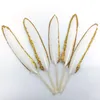 10/20pcs Gold Silver Duck Feathers for Crafts In A Vase Jewelry Making Accessories DIY Plumes Wedding Party Centerpieces 10-15cm