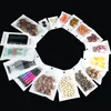 50Pcs Self Sealing Zipper Bag Resealable Packaging Bag Pouches Parts Jewelry Data Cable Storage Bag Pearlescent Film Ziplock Bag