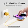 充電器wekome 15w磁気ワイヤレス充電パッドポータブル充電器ウルトラsell for iPhone 12 13 Samsung S22電話充電器