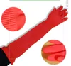 Allonger les gants en caoutchouc imperméables ultra longs 45/55 cm