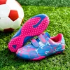 Amerikanische Fußballschuhe Kinder Boots Kinder Fußballschuh Anti -Skid -Jungen Rasen Stollen Hartplatz Jugendtrainingstrainings Kinder Futsal Sneakers