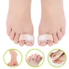 Eid 2pcs Zehenfinger glätterer Hammer Zehen Hallux Valgus Korrektor Verband Zehen -Separator Schiene Wickelt Fußpflegevorräte Unisex