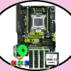 Moderbrädor Huananzhi X79 Super Gaming Motherboard Set Dual M.2 SSD Slot CPU Intel Xeon E5 2690 2,9 GHz 6 rör Cooler RAM 64G (4*16G) REG ECCC