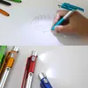 1pc Ballponet caneta de caneta multifuncional dobramento para o suporte para telefone lendo lição de casa escolar caneta escolar de caneta caneta