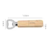 10pcs / lot ouvre-bouteille en bois bière de bière de bière ouvre-boîte de cuisine ménage outils pour la poignée à la maison