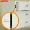 20 Sets NAIERDI Invisible Magnetic Cabinet Catches Hidden Door Closer Non-punch Door Stop Door Catch Sliding Door Hardware